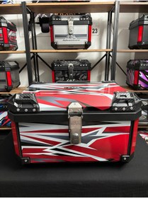 Resim REXX 60 LİTRE ABS MOTOSİKLET ARKA ÇANTA 