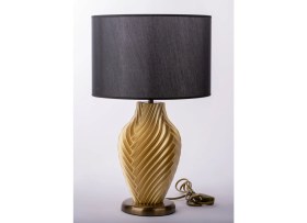 Resim Maral Tasarım Yaldız Sarı Abajür MT-D101-G 