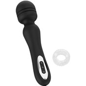 Resim Teltree 360 Bükülebilir Başlı, 12 Ayarlanabilir Seviyeli, Su Geçirmez Kadın Masaj Aleti - Usb Şarjlı 