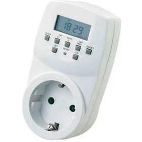 Resim Genel Markalar Dijital Zaman Saat Ayarlı 20 Program Hafızalı Priz 