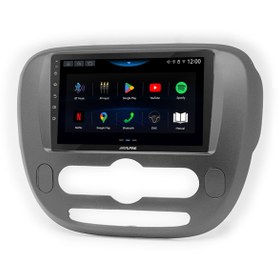 Resim Alpine AW409 Kia Soul 9 inç Carplay Androidauto Multimedya Sistemi 