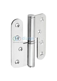 Resim 10 Cm. Oval Kapı Menteşesi Paslanmaz Çelik 