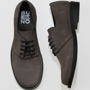 Resim Bueno Shoes Gri Koyu Nubuk Kadın Düz Ayakkabı 01wv8600 