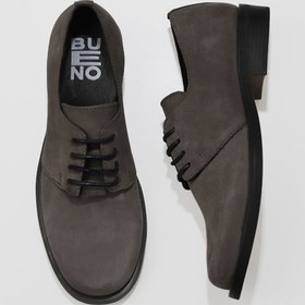 Resim Bueno Shoes Gri Koyu Nubuk Kadın Düz Ayakkabı 01wv8600 