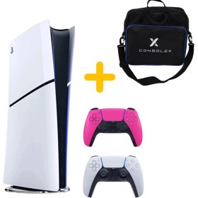 Resim Sony Playstation 5 - CFI 2016 Avrupa - Slim Dijital Versiyon - Çift Kol (Pembe) 