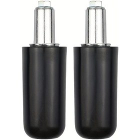 Resim Xuweiwei Black M10 Büyük Motosiklet Modifikasyon Aksesuarları Anti Düşme Çubuğu Kauçuk Koruma 