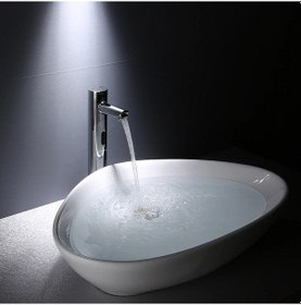 Resim Fause Kfb106-1 Tek Su Girişli Fotoselli Çanak Lavabo Bataryası 