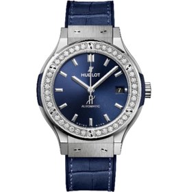 Resim Classic Fusion Titanium Blue Diamonds Kadın Saat 