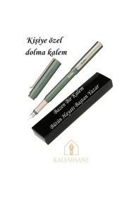 Resim Kişiye Özel Scrikss Dolma Kalem Özel Kutulu Yeşil Yeşil 