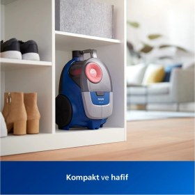 Resim Philips 2000 Serisi Torbasız Elektrikli Süpürge 750W Güçlü Emiş Teknolojisi ve 1.3L Toz Haznesi 
