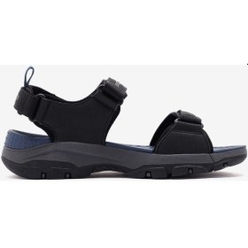 Resim Skechers Relaxed Fit: Tresmen - Ryer Erkek Siyah Sandalet 205112 Blk Siyah 