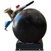 Resim Step Karavan Lpg Tankı Yatay 22 Litre Kullanıma Hazır Set Siyah 