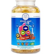 Resim Zühre Ana Omega 3 Balık Yağı - 200 Kapsül 