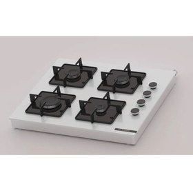 Resim Bosch POP0C2P30O Beyaz Cam Set Üstü Ocak 