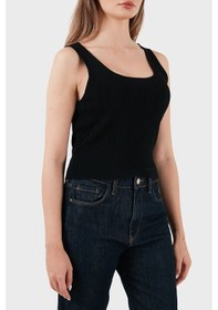 Resim Armani Exchange Bayan Top Xw001303 Af10352 Uc001 Siyah Siyah 