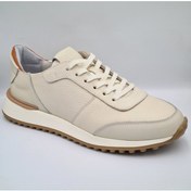 Resim Libero 5144 Kemik Renk Hakiki Deri Erkek Günlük Casual Sneaker Kemik 