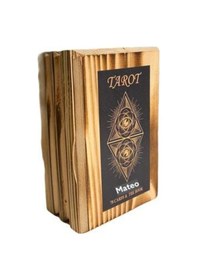 Resim Tarot Kartları Ahşap Kutulu Ahşap Kutulu Tarot 