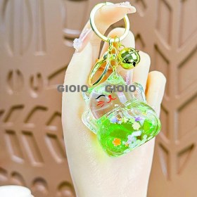 Resim Silver1 Renkli Degrade Papyon Ayı Araba Anahtarlık Sevimli Anahtar Çekicilik Çanta Çekicilik Karikatür Erkek ve Kadın Aksesuarları (Yurt Dışından) 