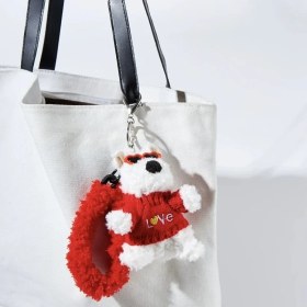 Resim OIMG Yeni 1 Adet Karikatür Çanta Çekicilik Anahtarlık Sevimli Iyi Şanslar Hediye Peluş Oyuncaklar Bebekler (Yurt Dışından) 