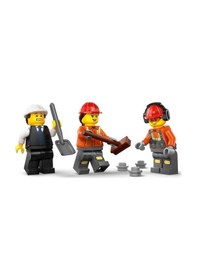 Resim Lego City Beton Mikseri 3 Minifigürlü Büyük İnşaat Kamyonu Oyuncağı 60478 
