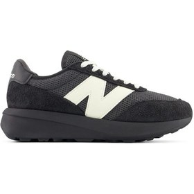 Resim New Balance 370 Unisex Siyah Spor Ayakkabı Siyah 