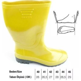 Resim Sarı Çizme No 40 