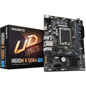 Resim Gigabyte H610m-k-ddr4 Intel H610 Soket 1700 Ddr4 3200mhz Matx Gaming Oyuncu Anakart 