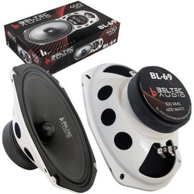 Resim Dynamat Beltec Audio BL-69 Oto Midrange Oval 6X9 İnç 400 Watt Maksimum 100W RMS 2 Adet 