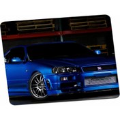 Resim Panorama Ajans Nissan Gtr R34 Blue Mouse Pad 