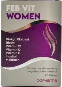 Resim Febvit Women 60 Tablet 