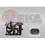 Resim Veka Fan Motoru Su Radyatörü Davlumbazlı Tekli Fanlı Renault clio 2 1.5 Dcı 1998-2005 