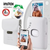 Resim Instax mini Link 2 Beyaz Akıllı Telefon Yazıcısı ve Çantalı Hediye Seti 3 