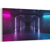 Resim Olla 60x40 Cm 10428y Abstract Tünel Görsel Yatay Kanvas Tablo 