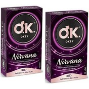 Resim Okey Nirvana Prezervatif 10'lu x 2 