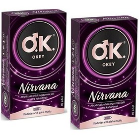 Resim Okey Nirvana Prezervatif 10'lu x 2 