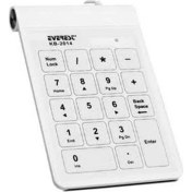 Resim Everest KB-2014 Beyaz USB Dokunmatik Numerik Standart Klavye 