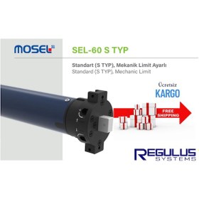 Resim Mosel 30 Nm Sel-60 S Typ Standart, Mekanik Limit Ayarlı 