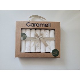 Resim 7'li Bebek Penye Mendil, Organic Pamuk Bebek Mendili Mö333 