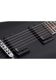 Resim Schecter Damien Platinum-6 Elektro Gitar (Mat Siyah) 