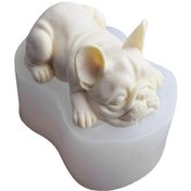 Resim 1 Adet Dıy Pişirme Kalıbı 3d Mus Kurabiye Kek Kalıbı Parti İçin Beyaz Beyaz 