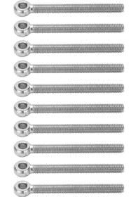 Resim Xindoker 10 Adet M6x60 304 Paslanmaz Çelik Gözli Çivi, Dayanıklı, Korozyona Dayanıklı, Makine Ve Otomobil Sanayi İçin Sıkı Bağlantı 