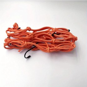 Resim Hightower Parlak Floresan Kayışlı File Bağlama Çantası 15.75"x15.75" - Turuncu 1 Adet 