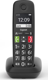 Resim Geniş Ekran Siyah Telsiz Dect Telefon E290 