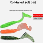 Resim 50 adet Spiral Kuyruklu Yüzme Yemleri, Balıkçılık Yem Seti, 1.97 inç (yaklaşık 5cm), 2.36 inç (yaklaşık 6cm), 2.76 inç (yaklaşık 7cm) Üç Boyut Seçeneği ile Tatlısu Levrek Balıkçılığı Yemleri, Kutu İçinde, Mercan Resiflerinde, Nehirler, Tatlısu veya Tuzlu Suda Balık Tutuyorsanız, Levrek, Beyaz Benekli, Sarı Levrek, Turna vb. Yakalayabilirsiniz 
