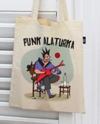Resim D173.Punk Alaturka Bez Çanta 