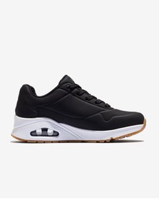 Resim Skechers Uno Stand On Aır 52458 Erkek Spor Ayakkabı SİYAH-BEYAZ | Orijinal 