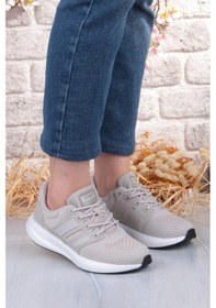 Resim Jump 35132 Hafif Rahat Orijinal Ürün Sneaker Kadın Spor Ayakkabı Krem 