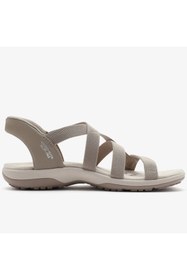 Resim Skechers Reggae Slim-Stretch Flex 163460 Ortopedik Kadın Sandalet 