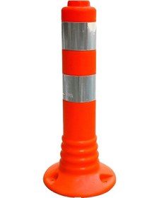 Resim İleri Trafik Delinatör 40 x 8 CM TPE - Soketli, Esnek Duba 