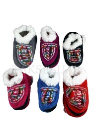 Resim BEOJE KIDS Çocuk Patik Tüylü Örgü Modeli Kbkpt-0002 